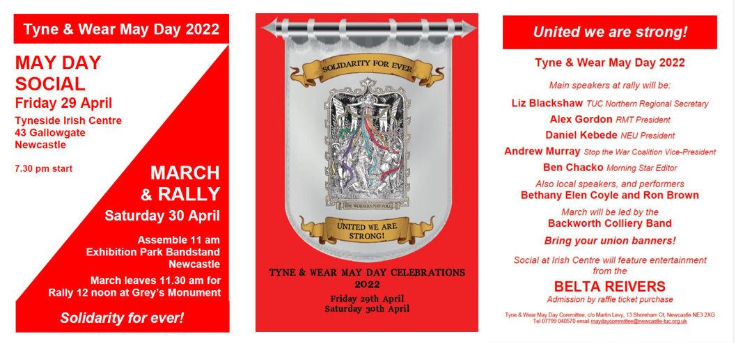 Tyne & Wear May Day 2022